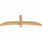 Ekena Millwork Bellingham Timber Gable Bracket, Western Red Cedar, 60"W x 20"H x 3 1/2"D x 3 1/2"F, 8/12 Pitch GBW060X20X0404BEL00SWR - alternate 5